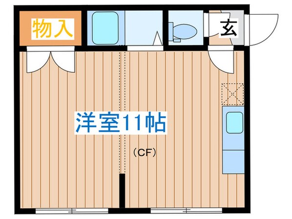 ツインブランシェ東館の物件間取画像